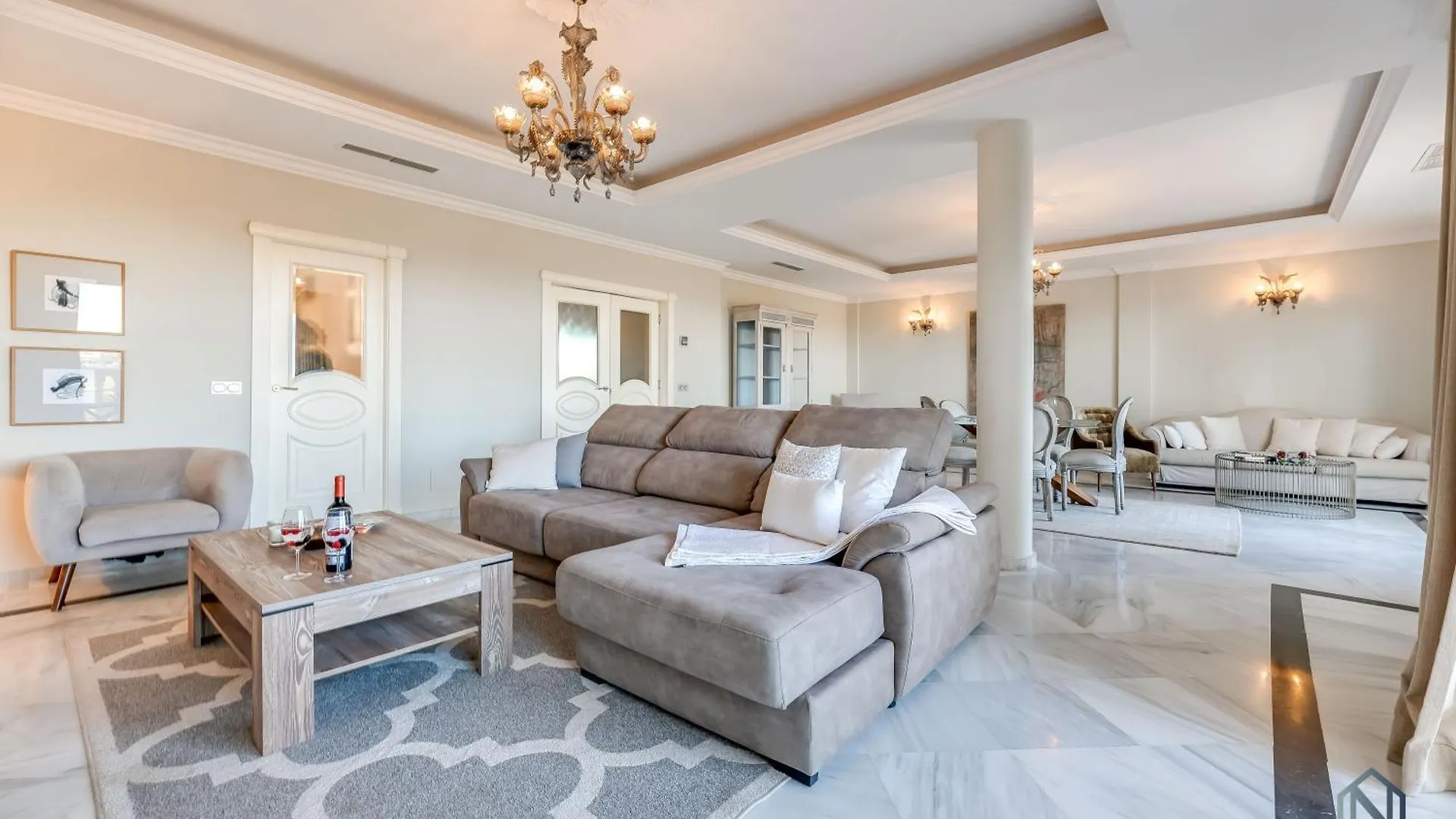 Spacious 6 Bdrm Villa - Golf Lover'S Paradise Marbella Apartman
